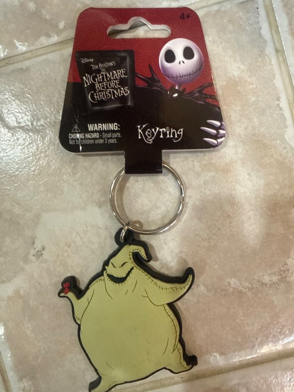 Halloween/Christmas-Tim Burtons The Nightmare Before Christmas Oogie Boogie Keyr